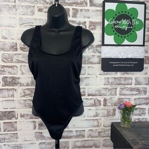 Black Sleeveless swimsuit size 8